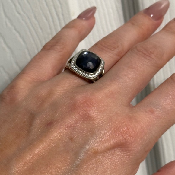 David Yurman Albion 11mm ring BLACK ORCHID - Picture 6 of 8